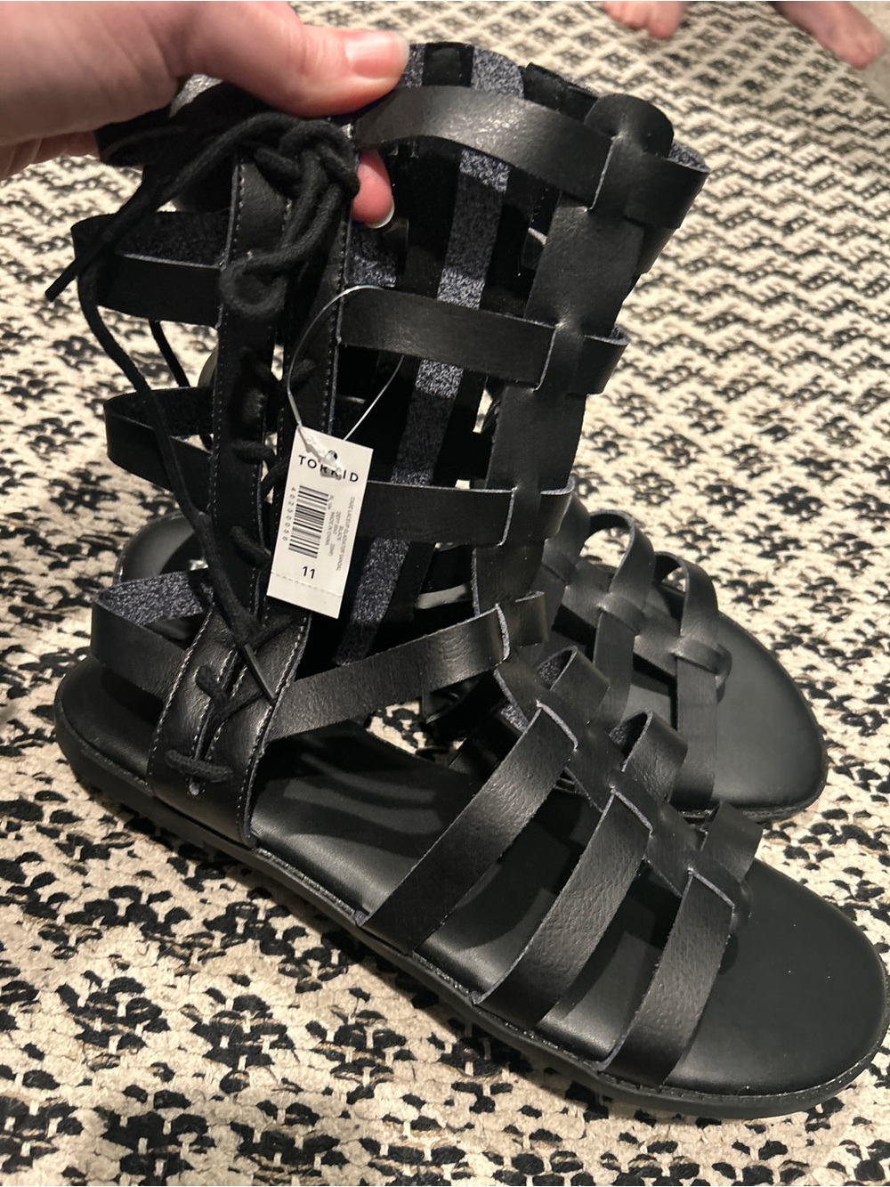 Black Gladiator Sandals Torrid Wide calf